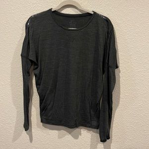 Grey Nike Dri-Fit long sleeve